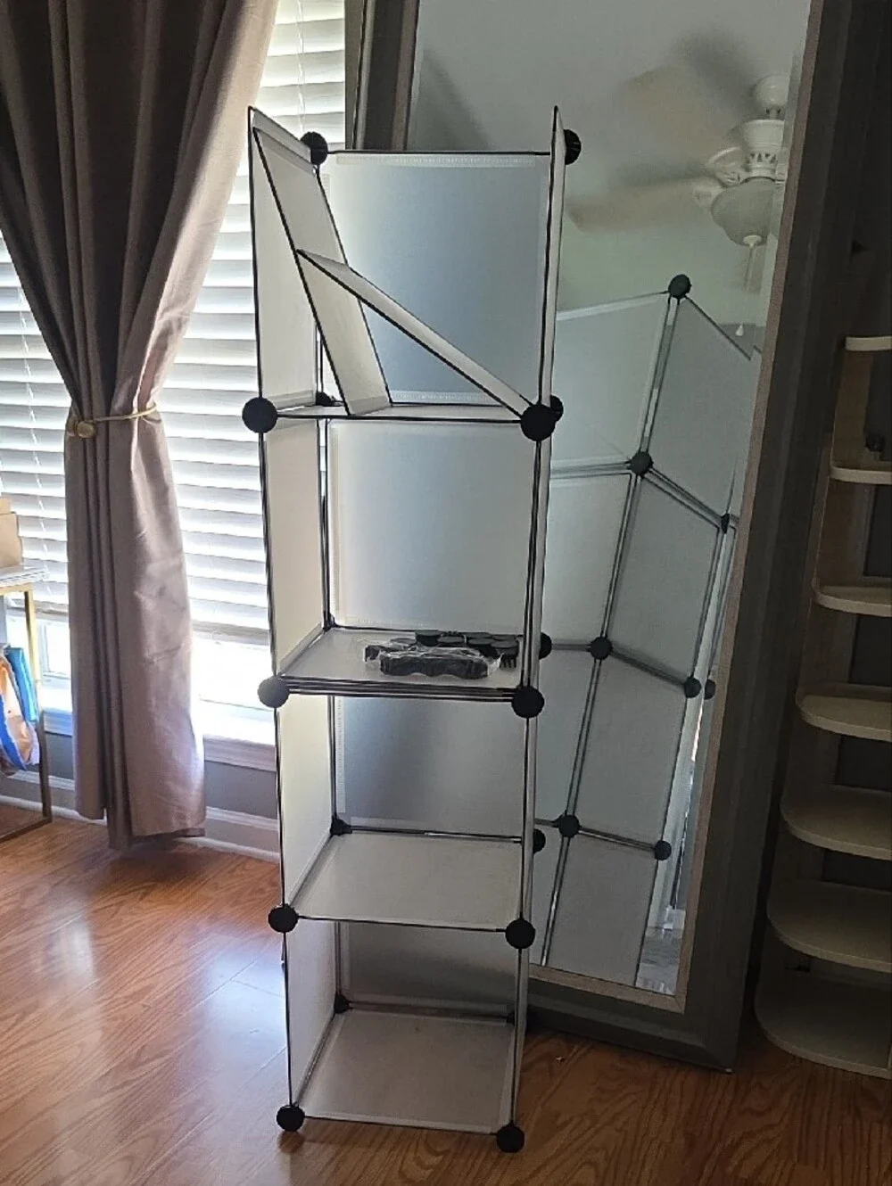 Cube Storage Organizer - White Modular Shelving